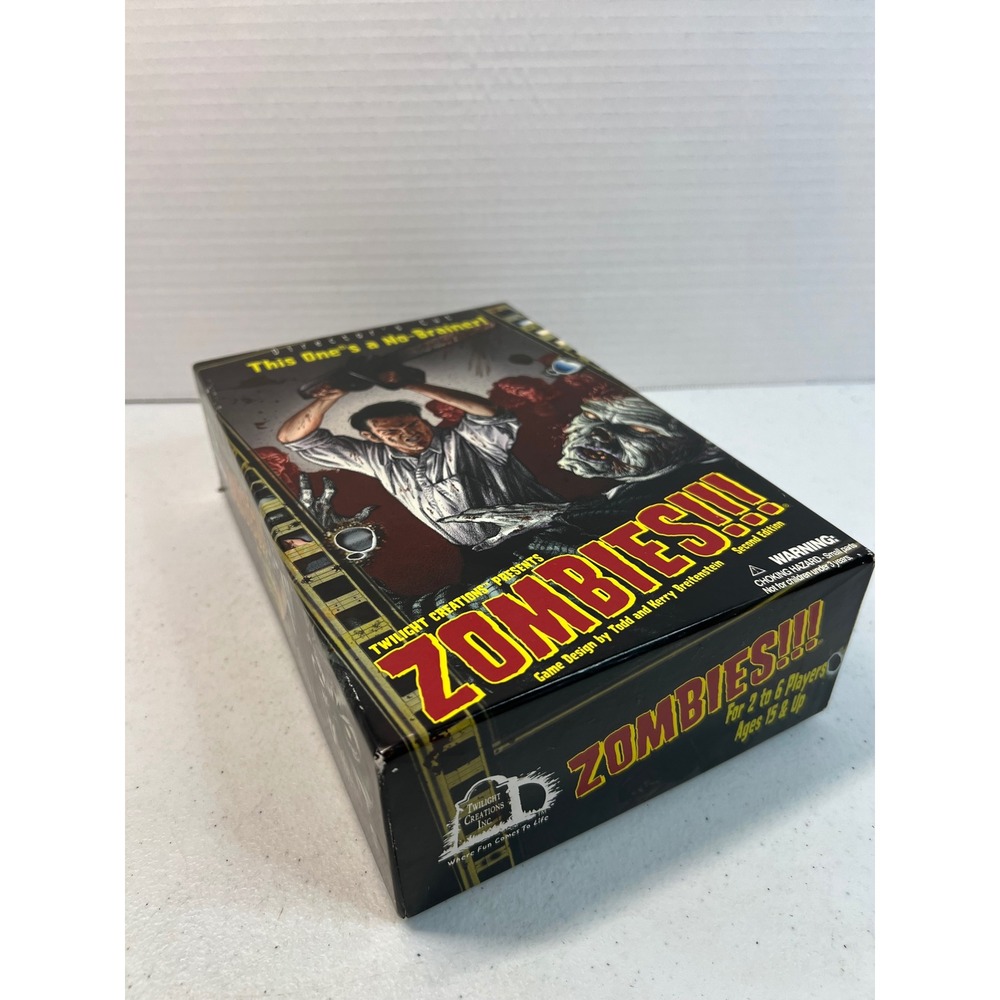 Zombies!!! Board Game Second Edition Directors Cut Twilight Creations TLC 2010